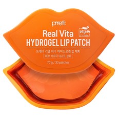 Prreti 韓國原廠直供 Real Vita 水凝膠唇膜 70g, 30片, 1盒