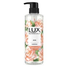 LUX 麗仕 台灣公司貨 植萃香氛沐浴露 粉梔子花香, 550g, 1瓶