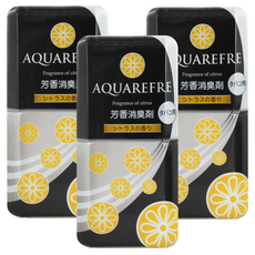 Lion Chemical 獅子化學 廁所室內用 消臭劑 除菸 柑橘香, 400ml, 3罐