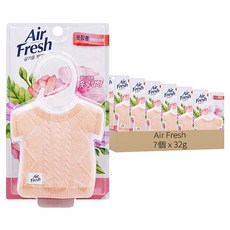 Air Fresh 衣櫥芳香劑, 花香, 32g, 7個