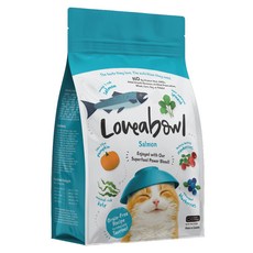 Loveabowl 囍碗 全齡貓 天然無穀系列 乾飼料, 鮭魚, 150g, 1袋