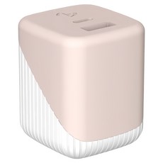 ALLite B2 氮化鎵雙孔快充 32W迷你快速充電器, 寶寶粉, 1個