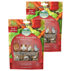 OXBOW 牧草烘焙零食蔬菜牧草, 85g, 2包