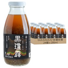 GULIUGULIU 谷溜谷溜 黑瓊露 黑木耳露, 24個, 295ml