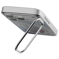 HIPPORIZZ Mirra 手機殼 iPhone 17 Pro Max 鏡面 磁吸 支架 銀色