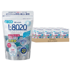 novopin 乳酸菌無酒精漱口水隨身包 溫和款 薄荷, 12ml, 22個, 1袋