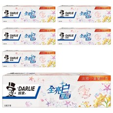 DARLIE 好來 全亮白星耀牙膏 小蒼蘭香, 120g, 6條