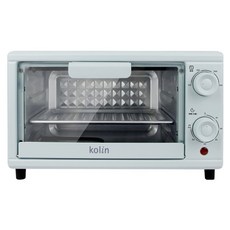 Kolin 歌林 雙旋鈕電烤箱 薄荷綠 10L, KBO-SD2218-G