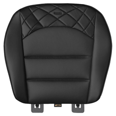 AIMBAN Be-SLIM 超薄車用坐墊 側邊夾 1.2cm, 純黑色, 1個