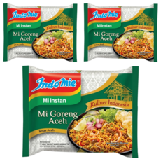Indomie 營多麵 撈麵 亞齊經典炒麵, 3包