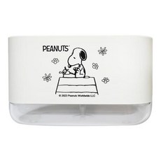 U-House 樺新 SNOOPY 史努比洗潔精起泡盒 14.5 x 10.8 x 8.6cm, 花花世界 白色, 1個