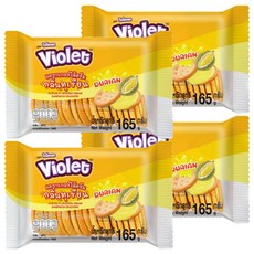 Violet 雙盟 榴槤三明治, 165g, 4包