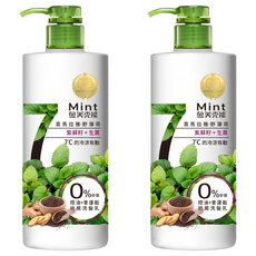 MEKELONG 金美克能 抗屑洗髮乳 控油配方 紫蘇籽 + 生薑, 2瓶, 750ml