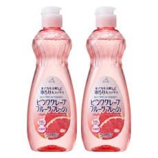 Rocket Soap 火箭石鹼 葡萄柚洗碗精, 600ml, 2瓶