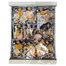 竹新製菓 錦之綜合米果 12包, 96g, 1袋