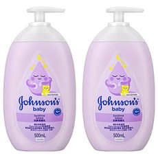 Johnson's 嬌生 嬰兒甜夢潤膚乳, 500ml, 2瓶