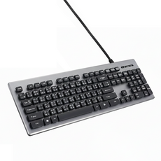 E-books Z3 降噪 仿機械手感 Wired 鍵盤 灰色 E-PCG196 103鍵 USB 2.0 標準(全尺寸) 無背光