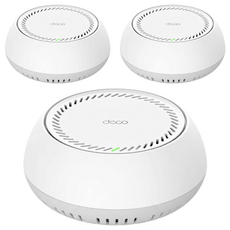 TP-Link Wi-Fi 7 BE11000 雙5G Mesh 三頻全屋網狀路由器3件組, 1套, Deco BE65-PoE(3-pack)