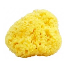 nIZio 希臘天然絲綢海棉 中大型, 黃色, 1個