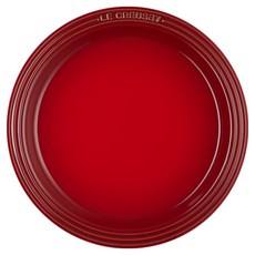 LE CREUSET 瓷器新采和風系列 圓盤, 櫻桃紅, 1個