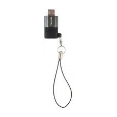 POLYWELL 寶利威爾 USB Micro-B轉USB-A 轉接器 OTG功能, 銀色 + 黑色, 1條, 3.9cm