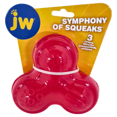 Petmate jw 咬樂 獨特發聲設計, 紅色, 1個