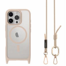 MAGEASY Roam M 城市漫遊 手機 掛繩手機殼 iPhone 16 Pro Max 支援MagSafe 超軍規防摔 16英尺防震 玫瑰