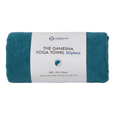 GANESHA YOGA PROPS 防滑瑜珈墊巾, 1個, 熱帶森林 綠色