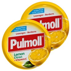 Pulmoll 寶潤 無糖潤喉糖 檸檬, 45g, 2盒