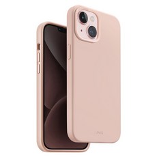 UNIQ LinoHue 手機 液態矽膠 手機殼 iPhone 15 磁吸 防摔 粉色