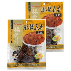 德昌 非基改豆乾 麻辣五香, 100g, 2包