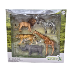 COLLECTA 野生動物禮盒組 3歲以上 5入, 1組