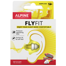 ALPINE FlyFit 飛行專用耳塞, 1個, 1副