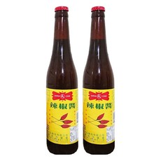 成功醬油 辣椒醬 台灣老字號 野生小辣椒製成 不含人工色素 甜辣風味, 500g, 2瓶