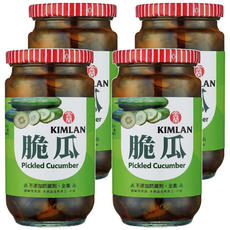 KIMLAN 金蘭 脆瓜, 396g, 4罐