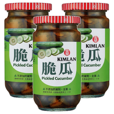 KIMLAN 金蘭 脆瓜, 396g, 3罐
