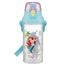 Skater 直飲透明水壺, 美人魚 透明色, 480ml, 1個