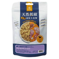 DOG CAT STAR 汪喵星球 全齡犬 凍乾主食餐, 草飼牛肉, 80g, 1包