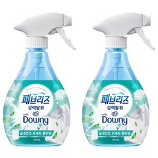 febreze 風倍清 Downy 織物除臭劑 室內晾乾 清新潔淨香 正裝, 370ml, 2個