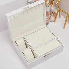 PORA BELLA 雙層帶鎖珠寶盒