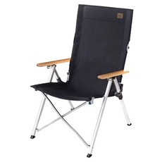 Naturehike 挪客 鋁合金輕便折疊躺椅 ty03款 天野 nh17t003-y, 黑色, 1入