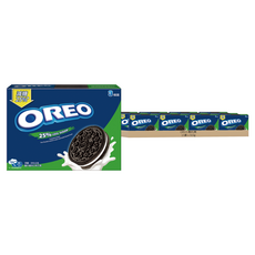 OREO 奧利奧 減甜香草口味夾心餅乾 3條裝, 315g, 12盒