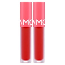 MOOLDA 刺青固定唇釉, L17紅色冬季, 2個
