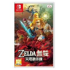 Nintendo 任天堂 SWITCH ZELDA薩爾達無雙 災厄啟示錄 中文版, 1個