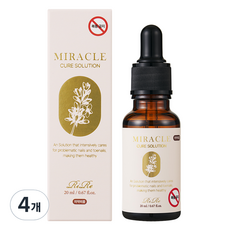 RiRe Miracle Cure Solution護甲液, 20ml, 4個