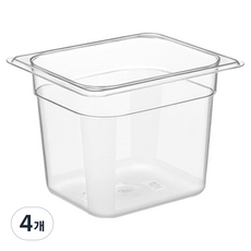LIVINGMATE 韓國製 PC 調理盆 6吋, 4個, 單品