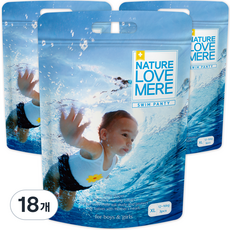 NATURE LOVE MERE 游泳用褲型尿布, XL, 54片