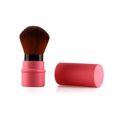 Life Point 1909 收納型腮紅刷, 紅色, 1個