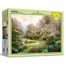 PUZZLE LIFE 春天花園夜光拼圖, 1000件, 1000 件, PL1081, 1個