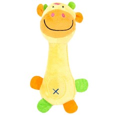 DING DONG PET 乳牛娃娃狗狗玩具, 1個, 混色